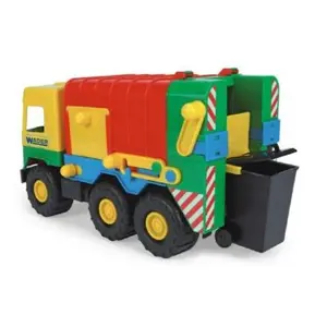 Auto middle Truck popelář plast 41cm Wader