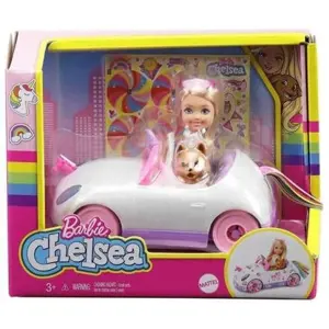 Produkt Barbie CHELSEA A KABRIOLET S NÁLEPKAMI