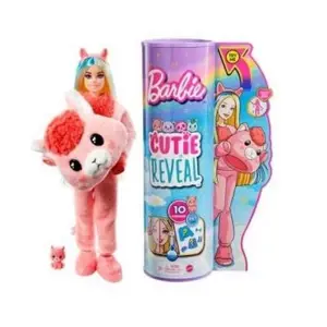 Produkt Barbie Cutie Reveal panenka série 2 Vysněná země varianta 4 - červená lama