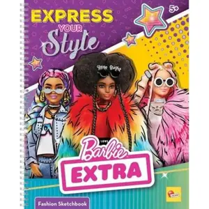 BARBIE SKETCH BOOK VYJÁDŘI SVŮJ STYL