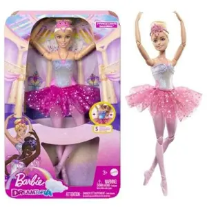 Produkt Barbie svítící magická baletka s růžovou sukní