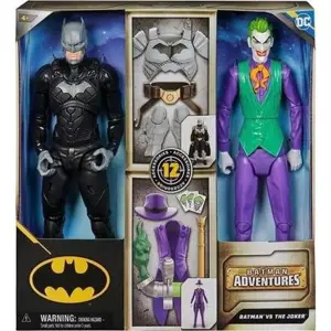 BATMAN & JOKER SE SPECIÁLNÍ VÝSTROJÍ 30 CM