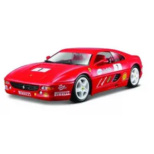 Bburago 1:24 Ferrari Racing F355 Challenge Red