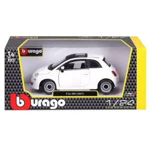 Bburago 1:24 Fiat 500 (2007) White