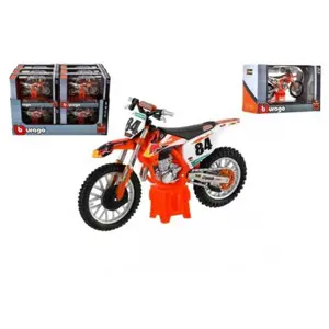 Bburago červená Bull KTM 450 SX-F 2018 1:18