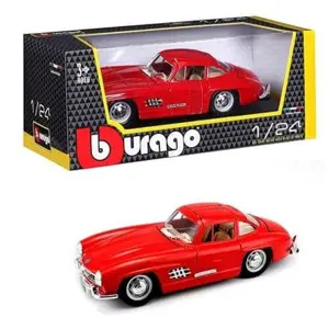 Produkt BBurago Mercedes Benz 300SL červená 1:24