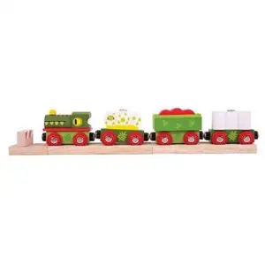 Produkt Bigjigs Rail Dinosauří vláček + 3 koleje