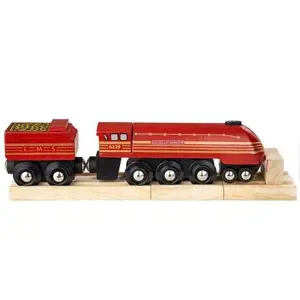 Produkt Bigjigs Rail replika lokomotivy Duchess of Hamilton+3 koleje