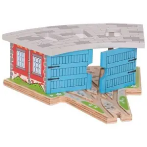 Produkt Bigjigs Rail Trojité depo s vraty