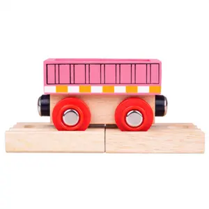 Produkt Bigjigs Rail Vagón růžový