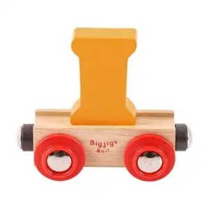 Produkt Bigjigs Rail Vagónek dřevěné vláčkodráhy - Písmeno I