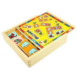 Produkt Bigjigs Toys Dřevěné domino se zvířátky