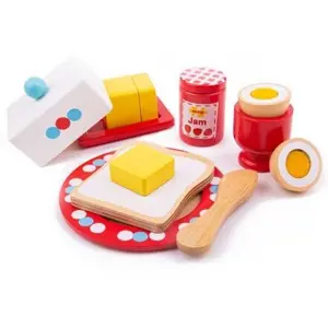 Produkt Bigjigs Toys Dřevěné hračky - Set snídaně