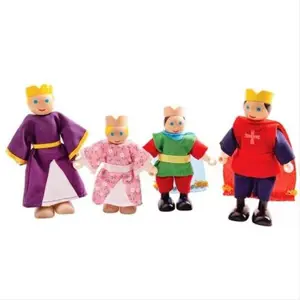 Produkt Bigjigs Toys Dřevěné postavičky královská rodina