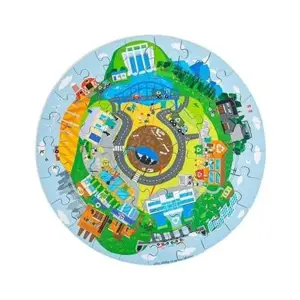 Produkt Bigjigs Toys Kruhové puzzle Recyklace