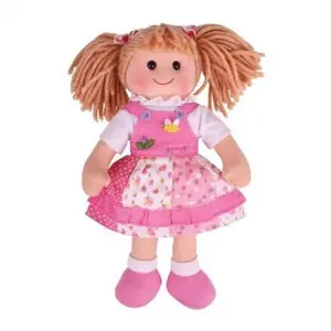 Produkt Bigjigs Toys Látková panenka Hayley 34 cm