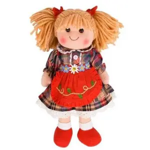 Produkt Bigjigs Toys Látková panenka Mandie 34 cm