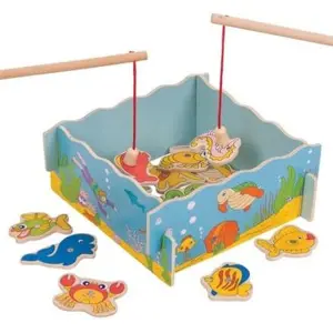 Produkt Bigjigs Toys Magnetické chytání rybiček moře