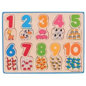 Produkt Bigjigs Toys Počítací puzzle 2