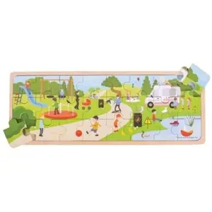 Bigjigs Toys puzzle - V parku