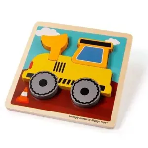 Produkt Bigjigs Toys Vkládací puzzle Bagr