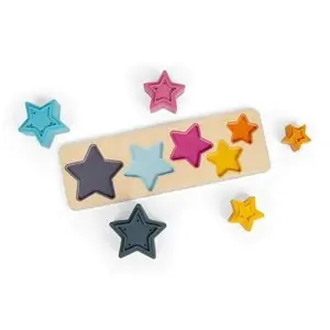 Produkt Bigjigs Toys Vkládací puzzle Hvězdy