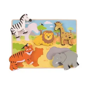 Produkt Bigjigs Toys Vkládací puzzle safari