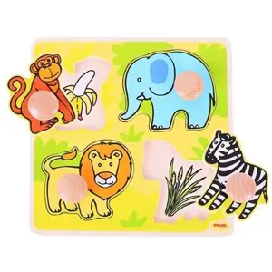 Produkt Bigjigs Toys Vkládací puzzle safari