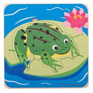 Produkt Bigjigs Toys Vkládací puzzle životní cykly žáby