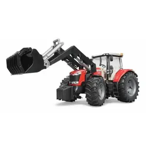 Produkt Bruder 3047 Traktor MASSEY FERGUSON + čelní nakladač