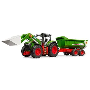 Produkt Bruder 3452 Traktor ROADMAX s čelním nakladačem a sklápěcím návěsem