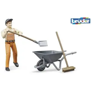 Produkt Bruder 62130 BWORLD Set komunal s figurkou