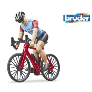 Bruder 63110 BWORLD Cyklista na kole