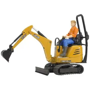 BWORLD 62002 Mikrobagr JCB s figurkou