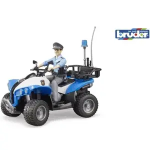 Produkt BWORLD 63010 Policejní čtyřkolka s figurkou policisty