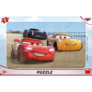 Produkt CARS ZÁVODÍ 15 deskové Puzzle