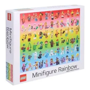 Produkt Chronicle Books Puzzle LEGO® Duhové minifigurky 1000 dílků