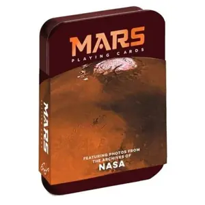 Produkt Chronicle Books Vesmírné hrací karty Mars