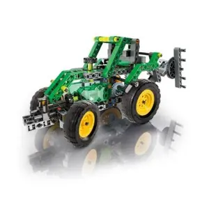 Clementoni Mechanická laboratoř - Farmářský traktor, 10 modelů, 200 dílků