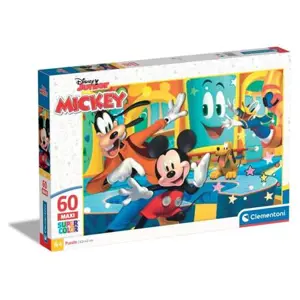 Produkt CLEMENTONI Mickey Mouse MAXI 60 dílků