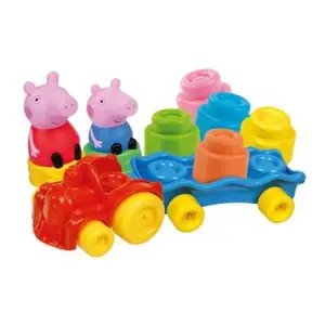 Produkt Clemmy baby - Peppa Pig - vláček s kostkami