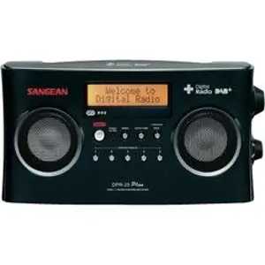 Produkt DAB+ rádio Sangean DPR-25+, FM, černá