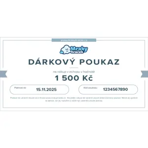 Dárkový poukaz 1500 Kč