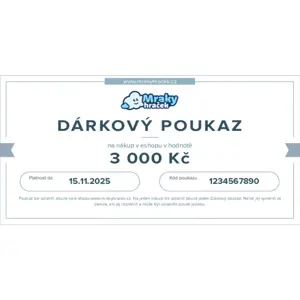 Dárkový poukaz 3000 Kč