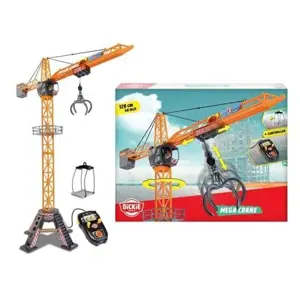 Produkt Dickie stavební jeřáb Mega Crane 120 cm na kabel