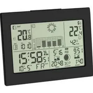 Produkt Digitální bezdrátová meteostanice TFA Dostmann HORIZON 35.1155.01, Max. dosah 60 m, černá