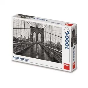 Dino Černobílý New York 1000 dílků puzzle