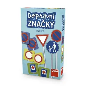 Dino DOPRAVNÍ ZNAČKY Pexeso