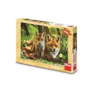 Produkt Dino Liška s mláďátkem 300 XL puzzle