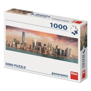 Produkt DINO Panoramic puzzle 1000 dílků MANHATTAN ZA SOUMRAKU